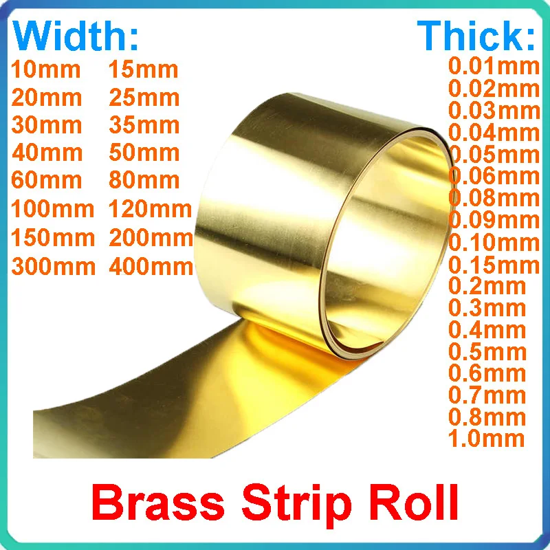 

Латунная полоса 1 метр
