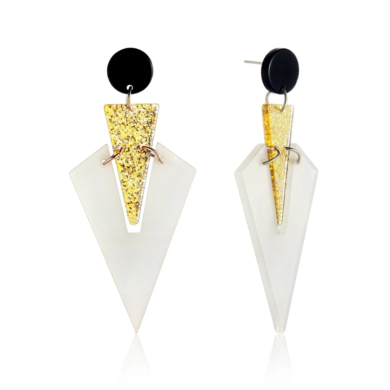 

Boho Geometric Women Dangle Drop Ear Stud Earrings Hook Jewelry Party New