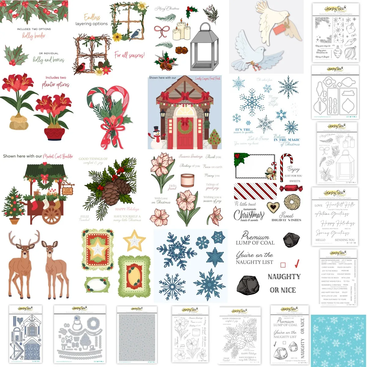 

2023 Christmas Holiday Wishes New Metal Cutting Dies Clear Stamps Stencil Sets For Diy Craft Making Greeting Card Scrapbook