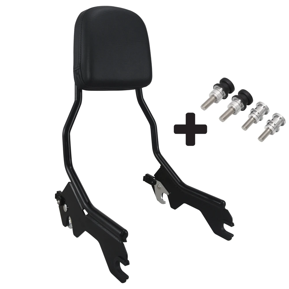 

Вертикальная подставка для спинки Sissy Bar, комплект стыковочного оборудования для мотоцикла для Harley Softail Standard Heritage Classic Street Bob 114 FLHC FXST FXBB FLDE Breakout FXBR FLSL 2018-2024, аксессуары