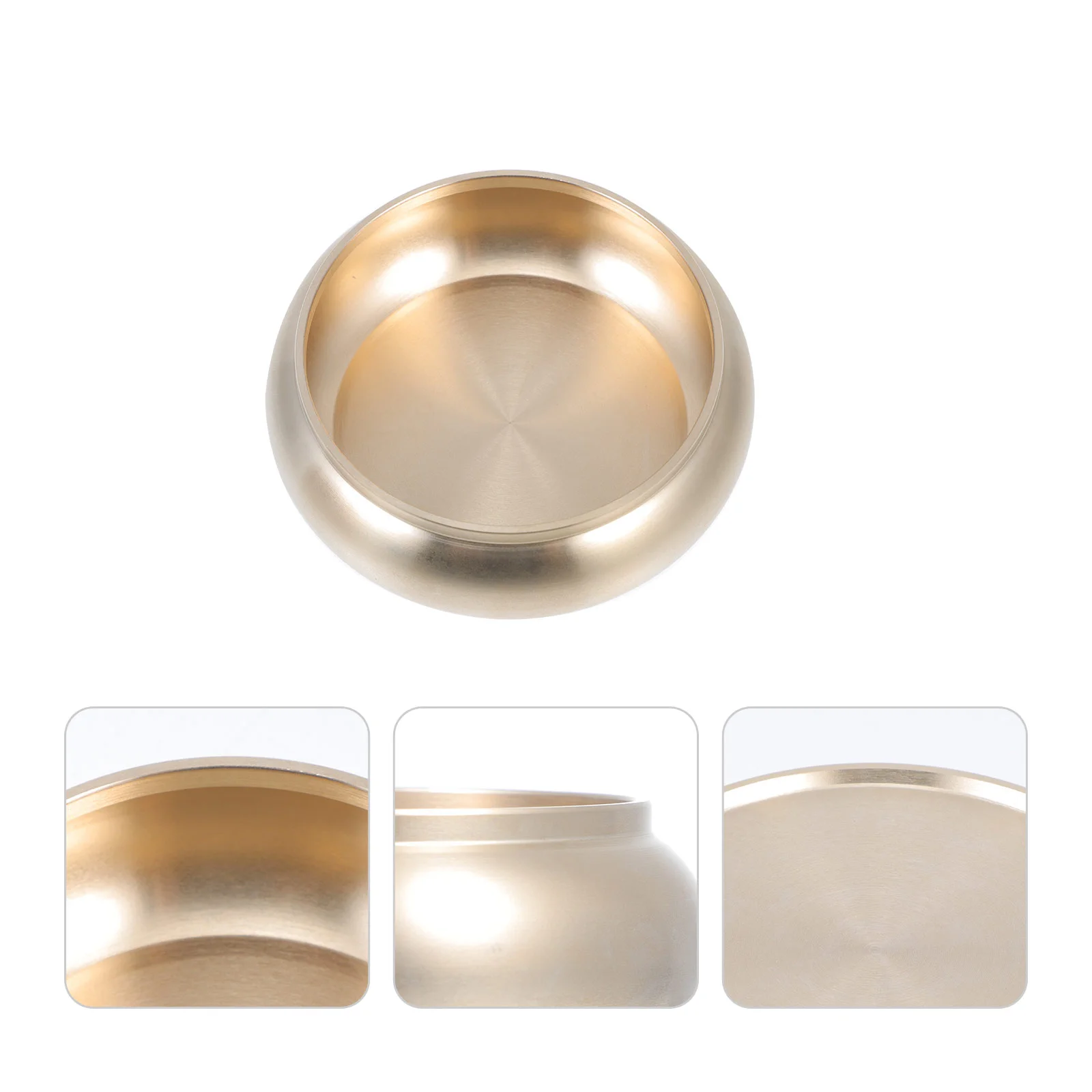 

Copper Durable Ashtray Practical Ash Holder Wear-resistant Ashtray for Home