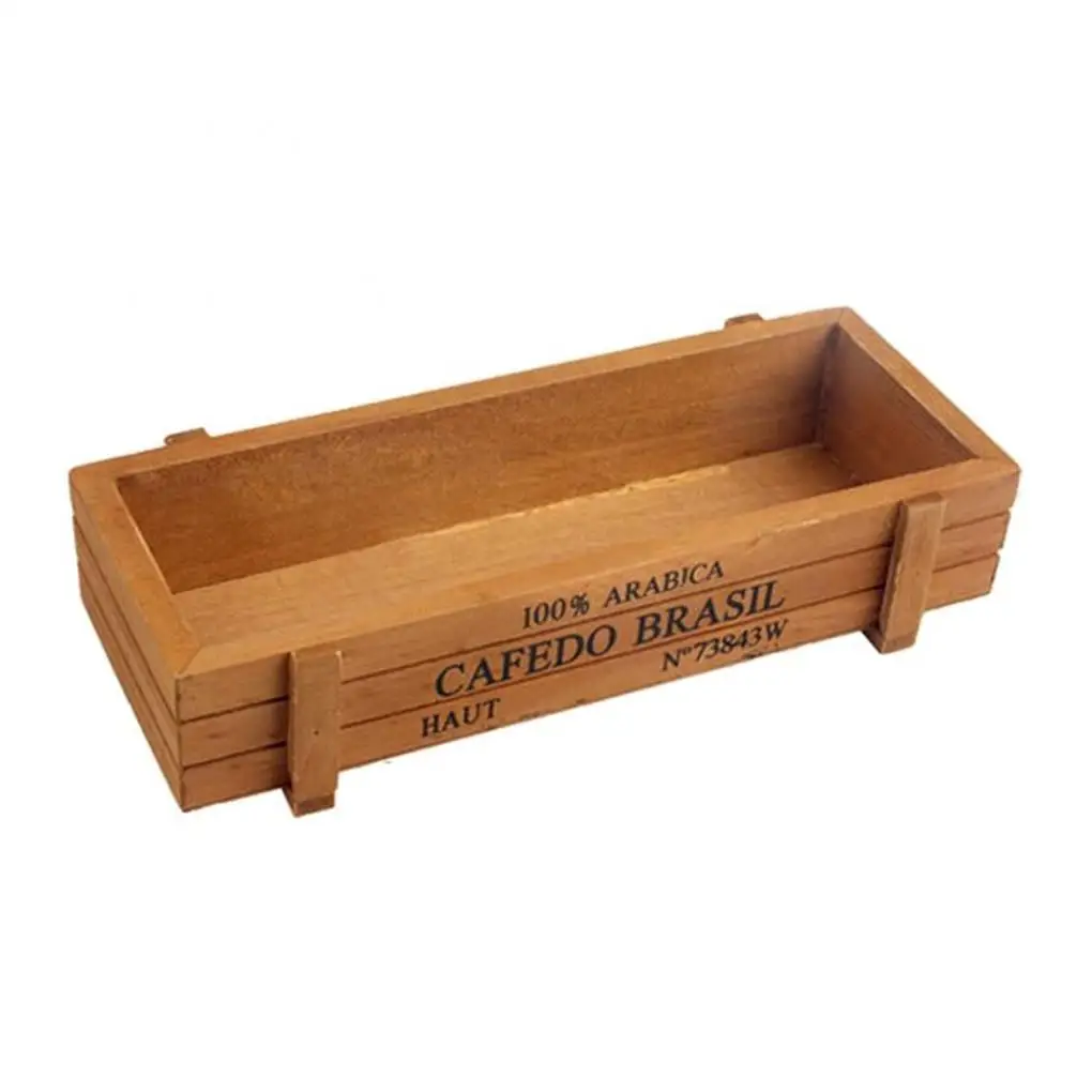 

Искусственный деревянный ретро цветочный горшок ручной работы большой калибр комнатные растения контейнер для офиса