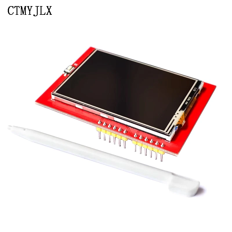 

TFT ЖК-сенсорный экран модуль 2,4 дюйма TFT ЖК-экран для Arduino UNO R3 и поддержка Mega 2560 2,4 дюйма ЖК-дисплей с сенсорной ручкой