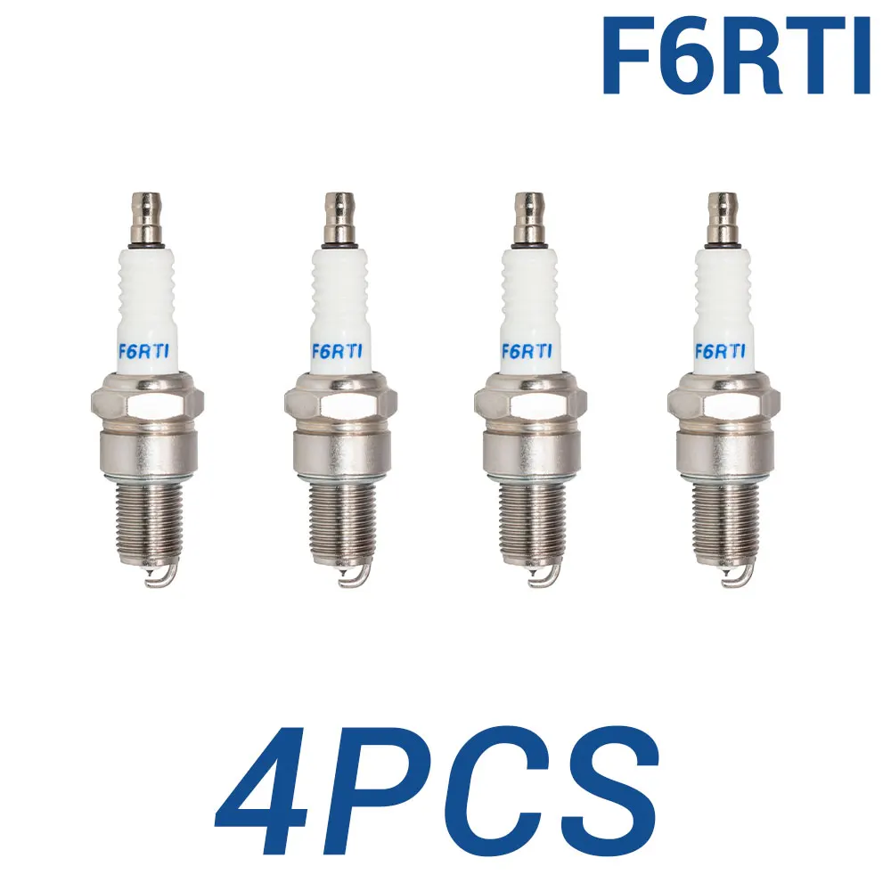 

4PCS Иридиевые свечи зажигания TORCH F6RTI Замена для свечи BPR6EGP BPR6EIX BPR6ES BPR6E Denso W20TT 0242232803 WR78 LR15YS 5962.22