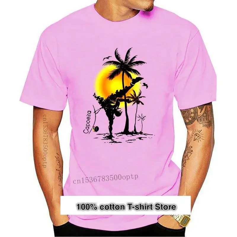 

Camiseta de манга corta para hombre y mujer, camisa de Capoeira, Бразилия, 2021