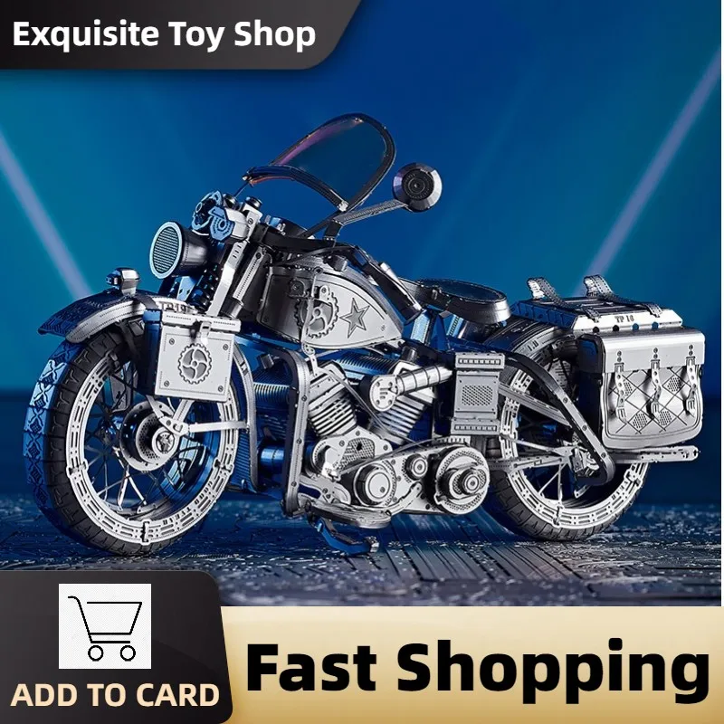 

IRON STAR 3D Metal Puzzle Captain America WLA1942 Motorcycle S1000RR DIY Laser Cutting Jigsaw Toys for Adult Children