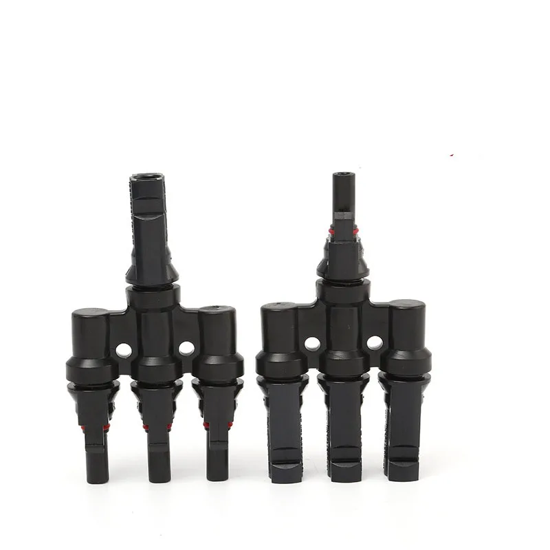 2 пары PV T-образных параллельных соединений 30A 1000V Электрический