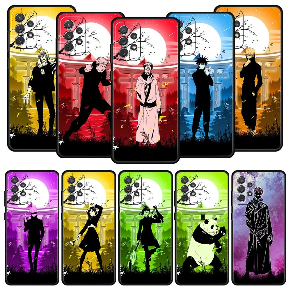 

Gojo Jujutsu Kaisen Anime Case For Samsung Galaxy A53 A52 A33 A73 5G A13 A23 A21s A03s A31 A51 A71 A11 A41 M31 A01 Phone Cover