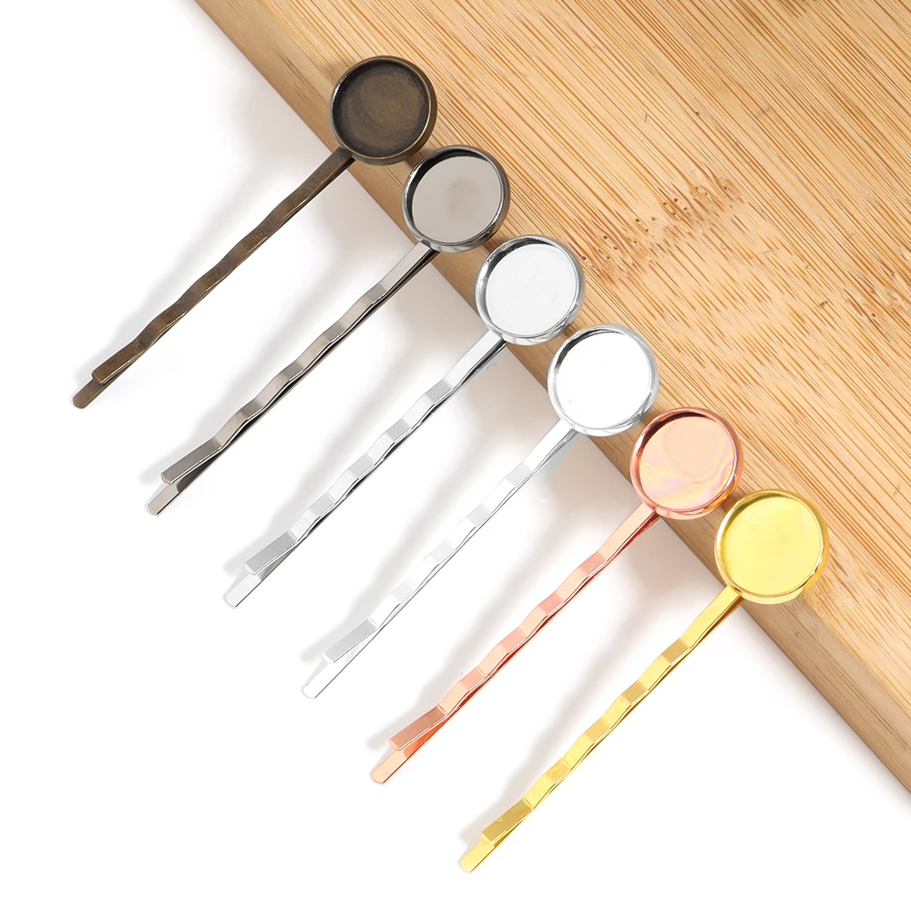 Медные заготовки для заколок Tiparts 10 шт.