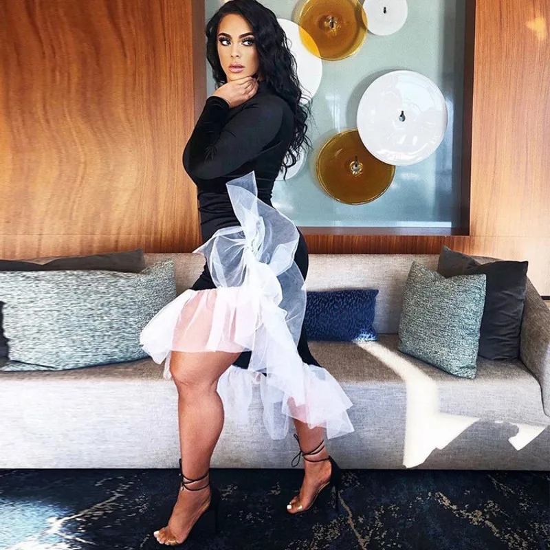 

Black Velvet Slim Sexy Party Evening Dress 2022 Spring Fashion Dashiki African Dresses For Women Solid Irregular Ladies Robes