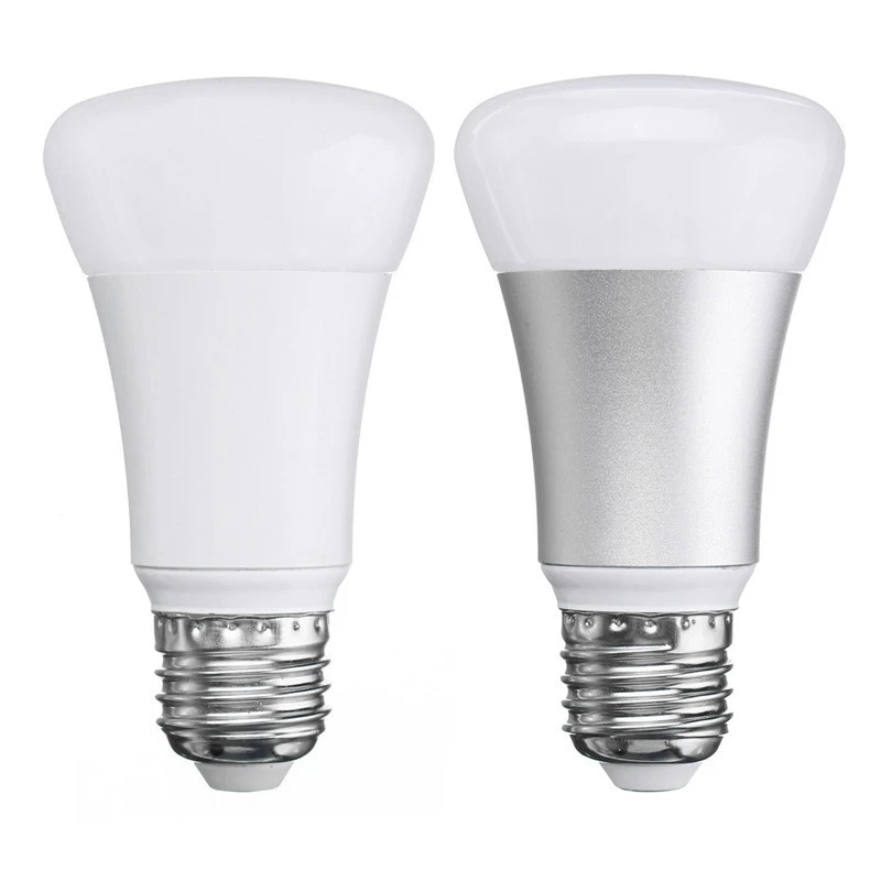 RGBW Светодиодная лампа E27 умный дом изменение цвета Точечный светильник лампы с