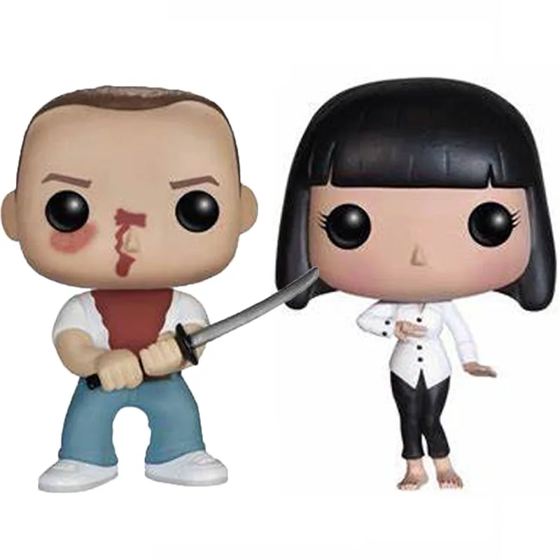 

Pops Pulp Fiction Mia #63 Mia Wallace #63 Butch #65 Butch Coolidge #65 Vinly Figure Funkoe Figure Toys Gifts