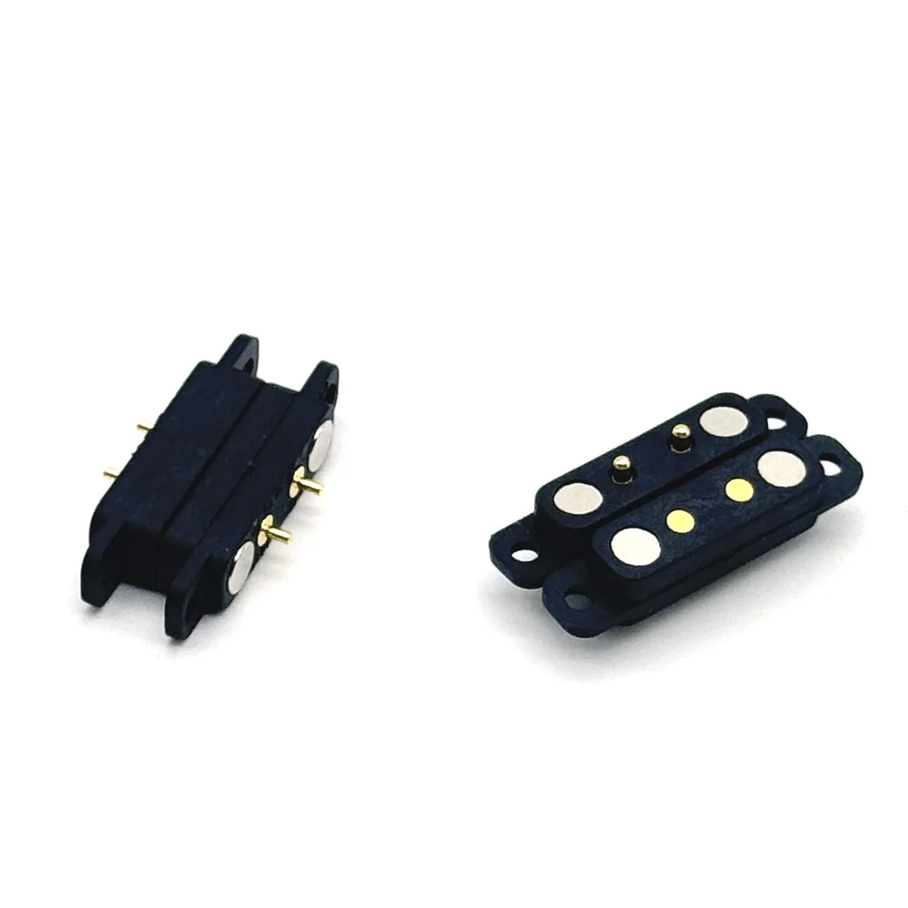 2-контактный 4 0 мм с ушками водонепроницаемый магнитный разъем постоянного тока