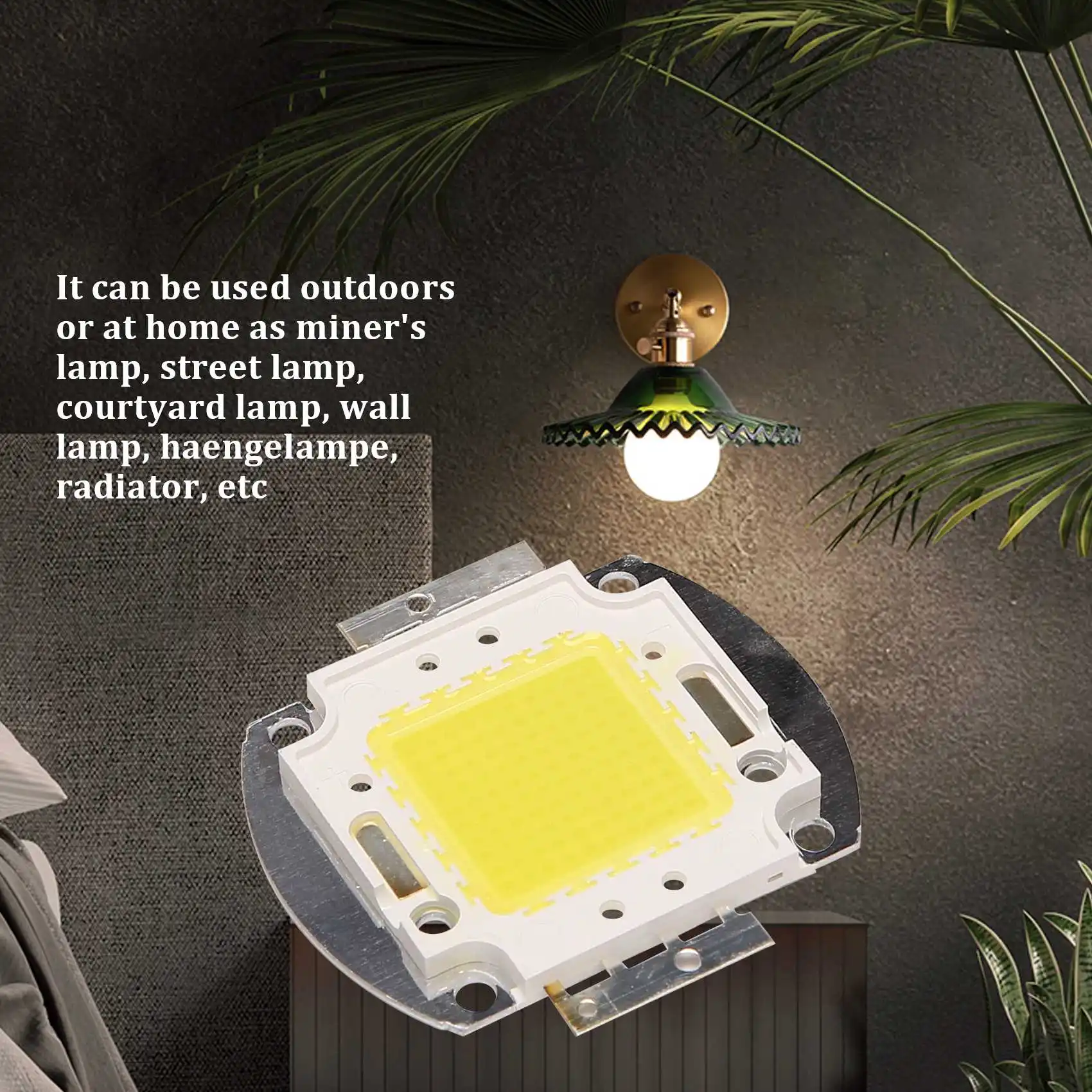 Фонарь с лампочками 100 Вт лм