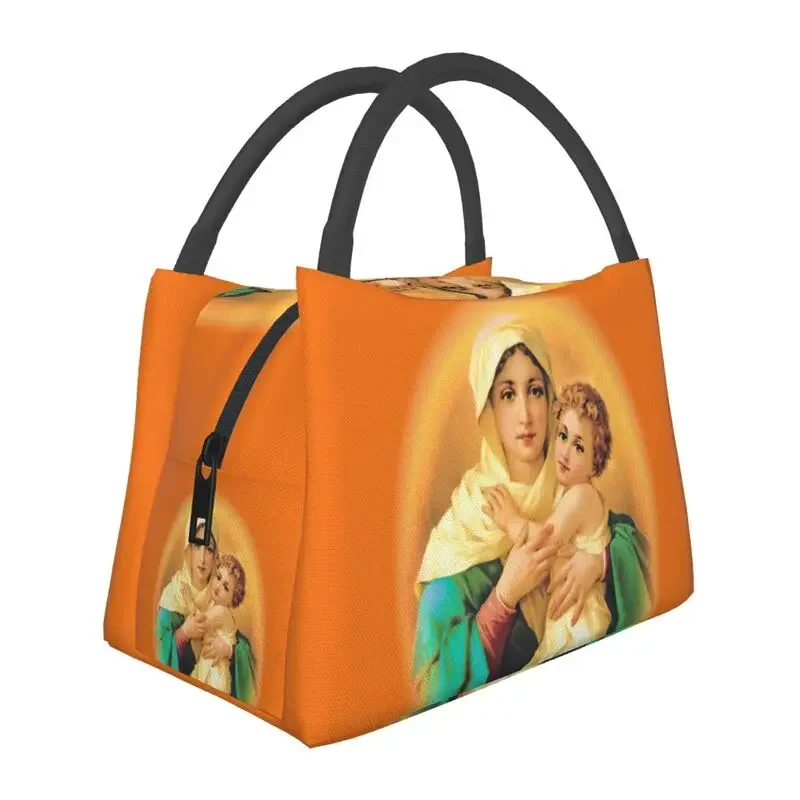 Изолированные сумки для обеда Богомаха Шэнсента школы офиса Девы Марии