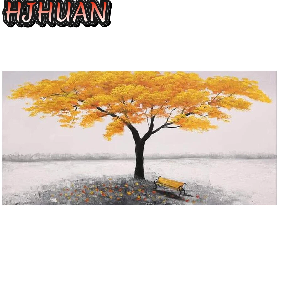 

5D алмазная живопись денежное дерево стул полная квадратная/круглая Алмазная вышивка картины Стразы мозаика домашний декор