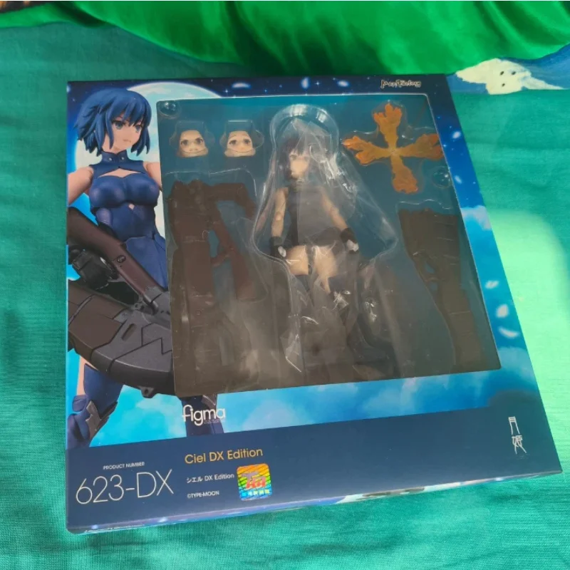 Фото В наличии 14,5 см, натуральная Maxfactory Figma 623 Tsukihime Chieru, модель красивой девушки, украшение счетчика, игрушки, подарки, фигурка №5