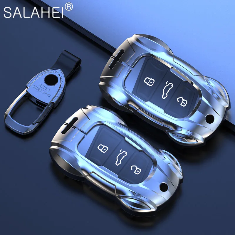 

Car Remote Key Fob Case Cover Shell Bag For VW Volkseagen Passat B8 Magotan For Skoda Superb A7 Kodiaq Seat Keychain Accessories
