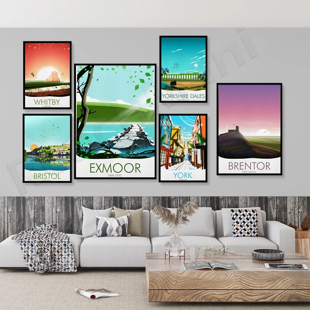 Windermere Lake District Exmoor Salcombe South Devon Brento Dartmoor Snowdon Three Peaks Wales Scaffield Pike travel poste