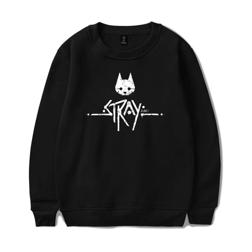 

Stray Game O-Neck Sweatshirts Women Men Long Sleeve Sweatshirts Unisex Streetwear Casual Fashion Clothes