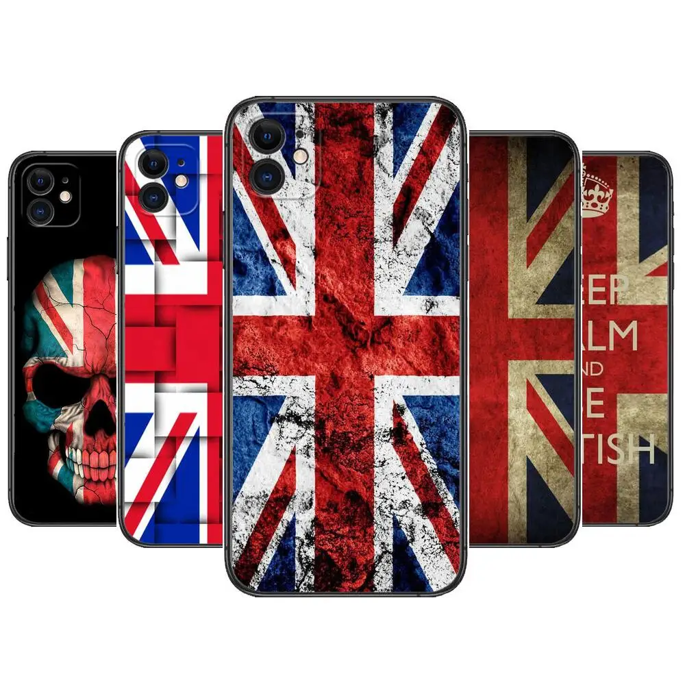 

England British Uk Union Jack Flag Phone Cases For iphone 13 Pro Max case 12 11 Pro Max 8 PLUS 7PLUS 6S XR X XS 6 mini se mobile