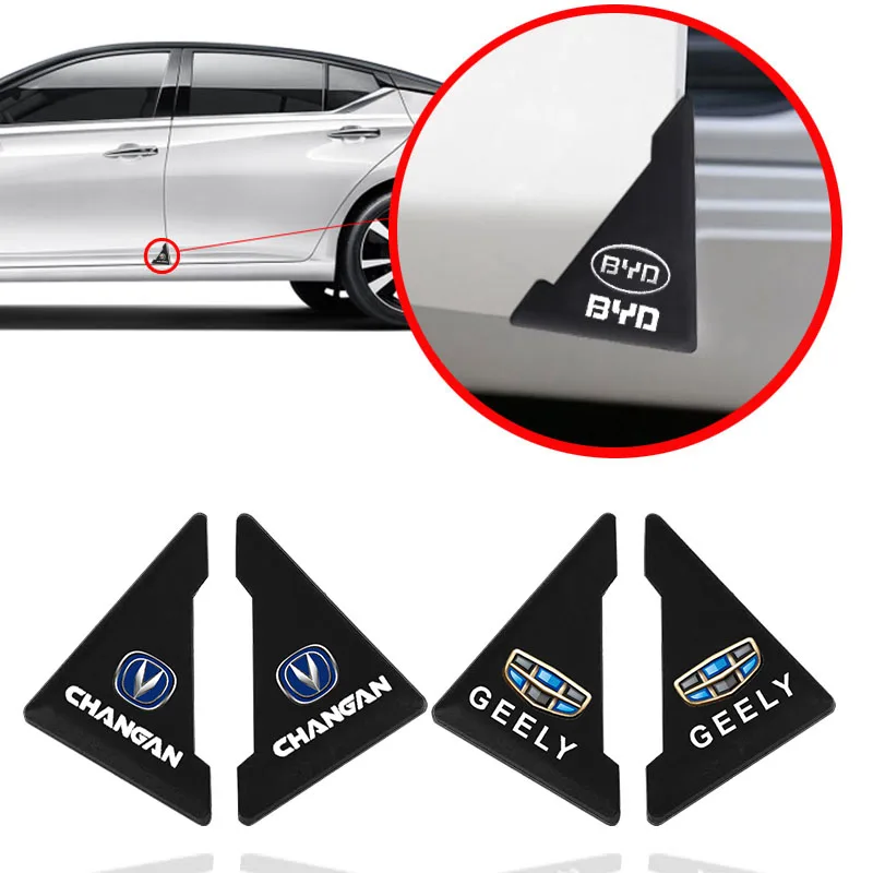 

2pcs Car Anti-collision Door Corner Cover Silicone Protective Sticker for Jaguar XE X760 XF X260 F-Pace X761 E-PACE Accessories