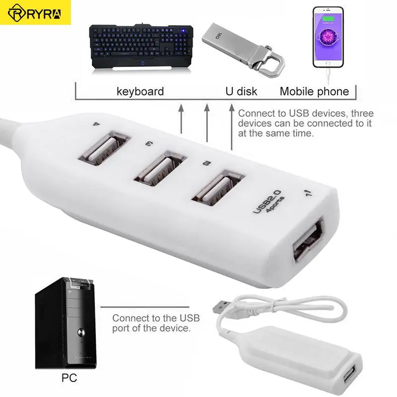 RARY высокоскоростной Универсальный планшетофон с 4 USB-портами 2 0 - купить по