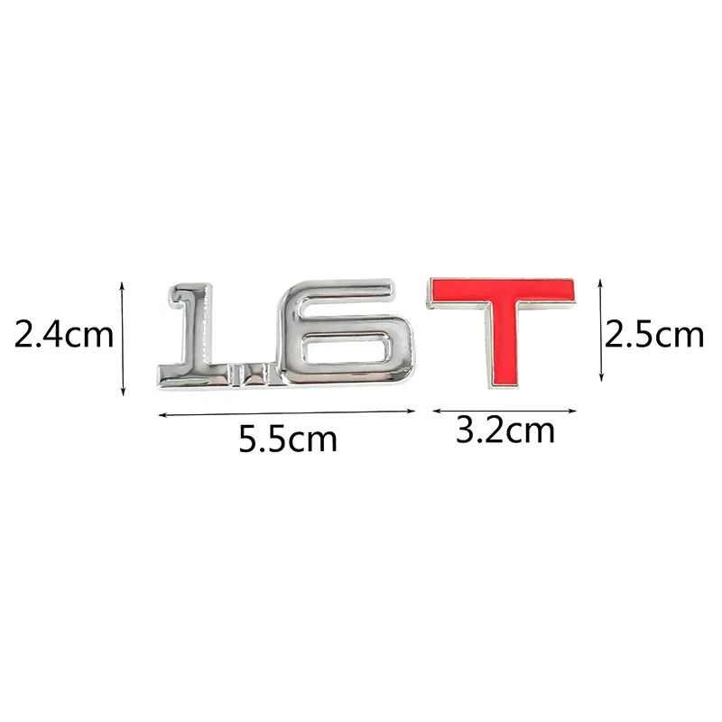 

Новый автомобиль 3D Металл 1.6T 1.8T 2.0T 2.8T Наклейка с логотипом Эмблема Значок Наклейки для Mazda KIA Renault TOYOTA BMW Ford Focus Стайлинг автомобиля