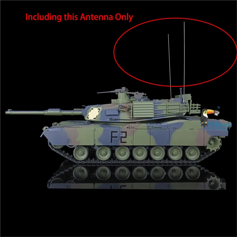 Фото Антенна Heng Long (общие запчасти) для радиоуправляемых танков 1/16: Tiger I, USA M4A3 Sherman, King Tiger TH20561-SMT1 №3