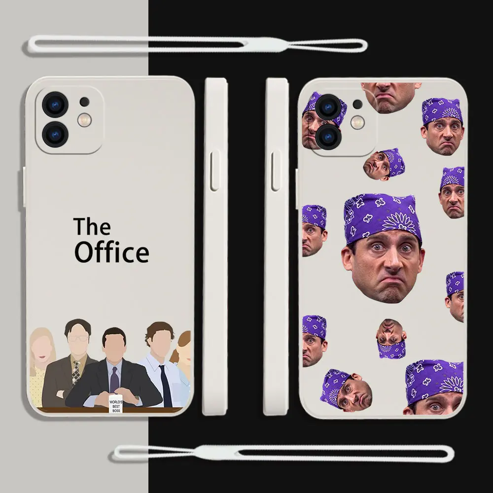 

Michael Scott The Office Phone Case For Samsung Galaxy S23 S22 S21 S20 Ultra FE S10 4G S9 S10E Note 20 10 9 Plus With Lanyard