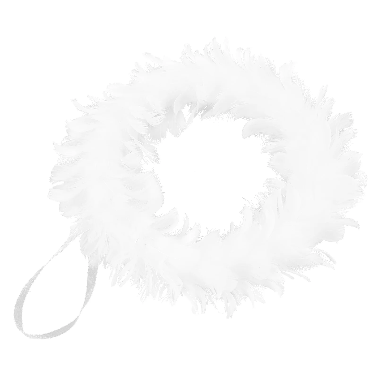 

Hanging Wreath Chic Pretty Creative Festival Garland Feathers Wreath for Weddings Xmas