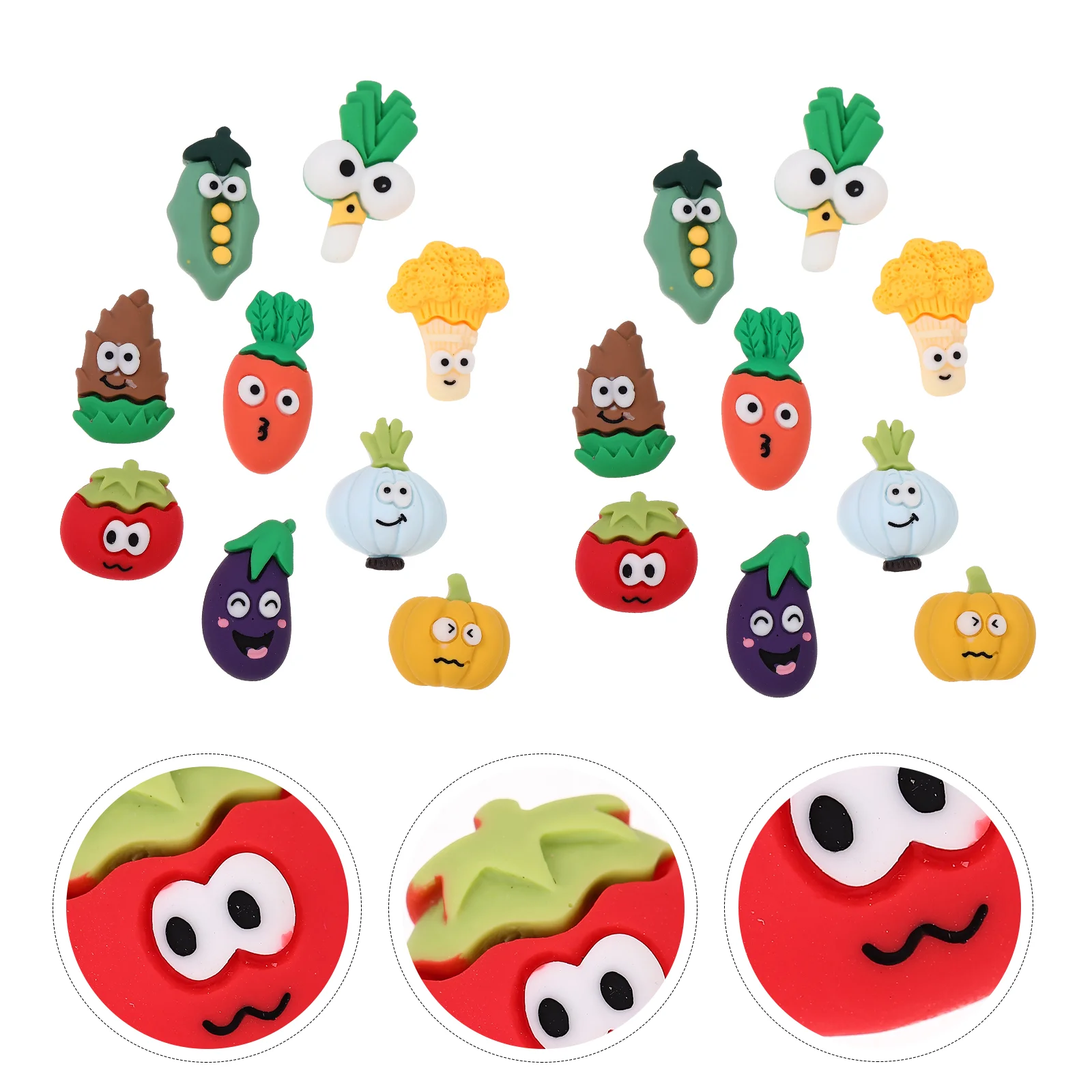 

Magnet Magnets Fridge Refrigerator Sticker Magnetic Vegetable Cute Whiteboard Kitchen Funny Office Resin3D Decor Set Decal