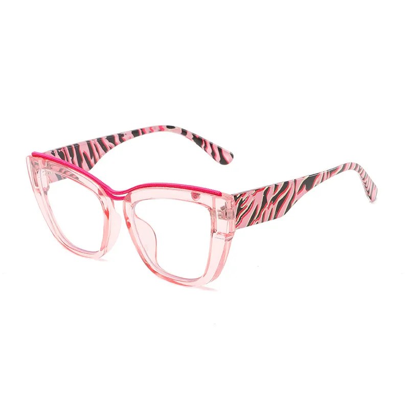 Rhaegal Original Design Women's Fashion Anti Blue Light Glasses New Stylish Cat Eye Blocker Transparent