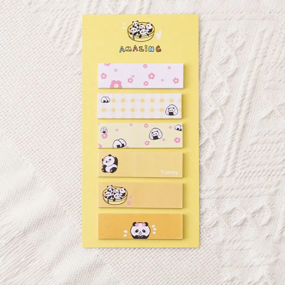 Фото Индексная вкладка Kawaii Panda, липкие заметки, мультяшные блокноты N раз, креативная многофункциональная классификационная этикетка, список дел №4