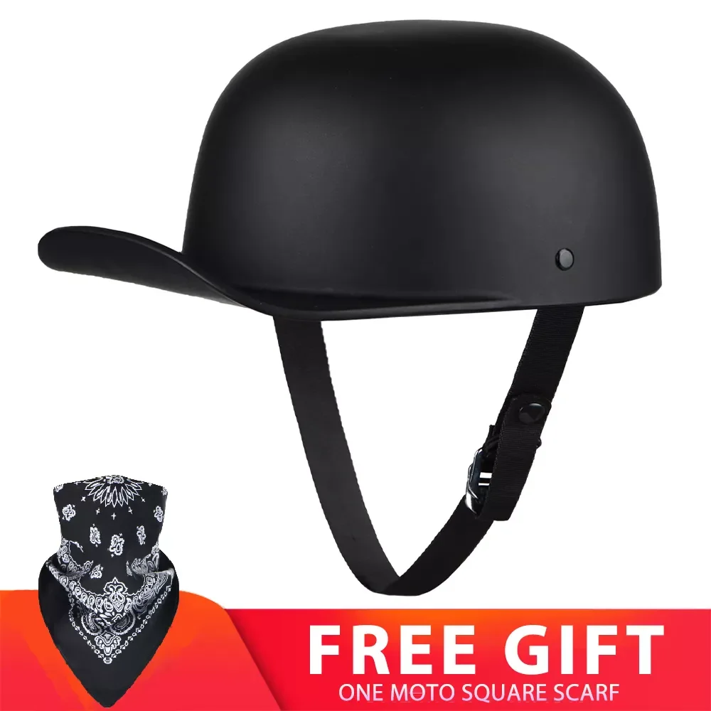 

Motorcycle Helmet Men Open Face Retro Half Helmet Motorbiker Moto Rinding Vintage Crash Scooter Chopper Biker Helmet Women M-XXL