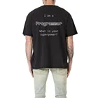 Забавная Мужская футболка COOLMIND из 100% хлопка с программатором, забавная Мужская футболка большого размера с круглым вырезом, Мужская футболка с программатором большого размера, футболки