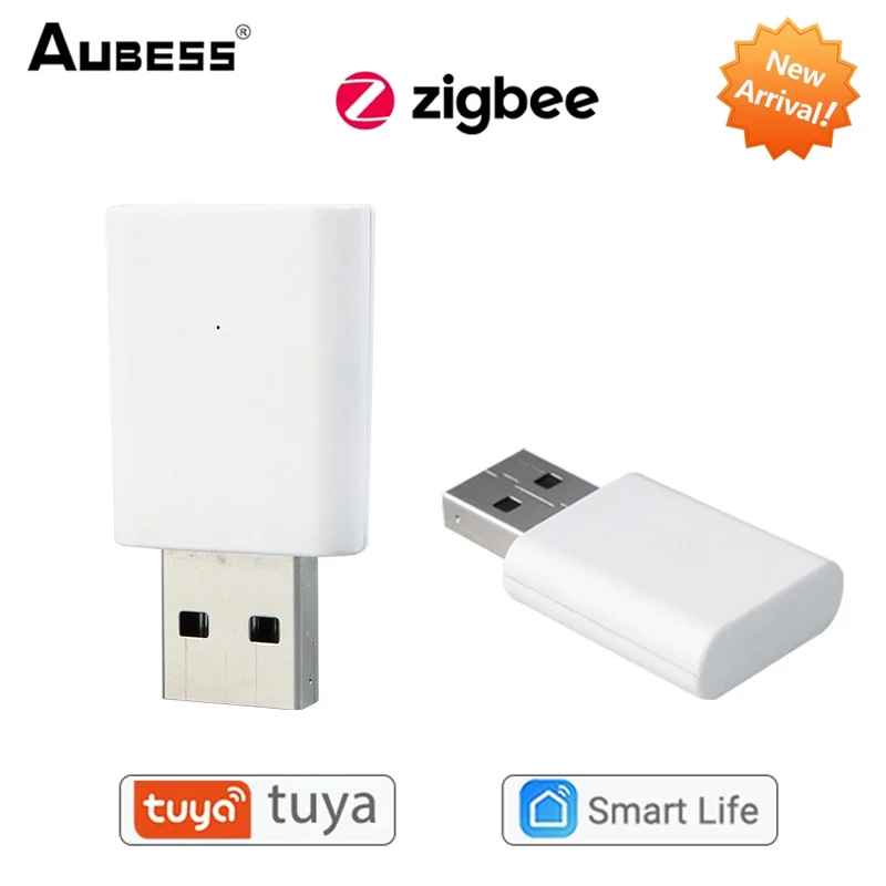 

Aubess Tuya Smart Zigbee Signal Repeater Zigbee Extender For Zigbee Sensors Smart Home APP Control Works With ZigBee Gateway