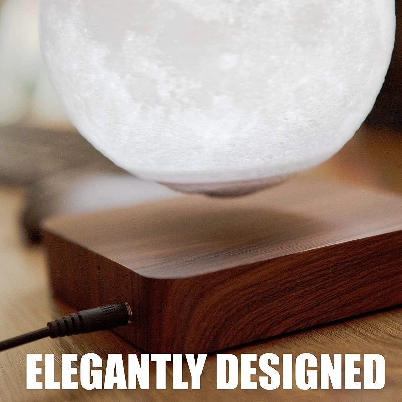 3D Magnetic Levitation Globe Night Light Floating World Map Ball Lamp Lighting Home Decoration levitating moon lamp images - 6