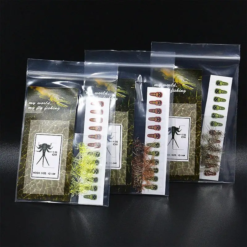 Мягкая приманка 20x реалистичные губы Mayfly Fly для завязывания мушек рыбалки на