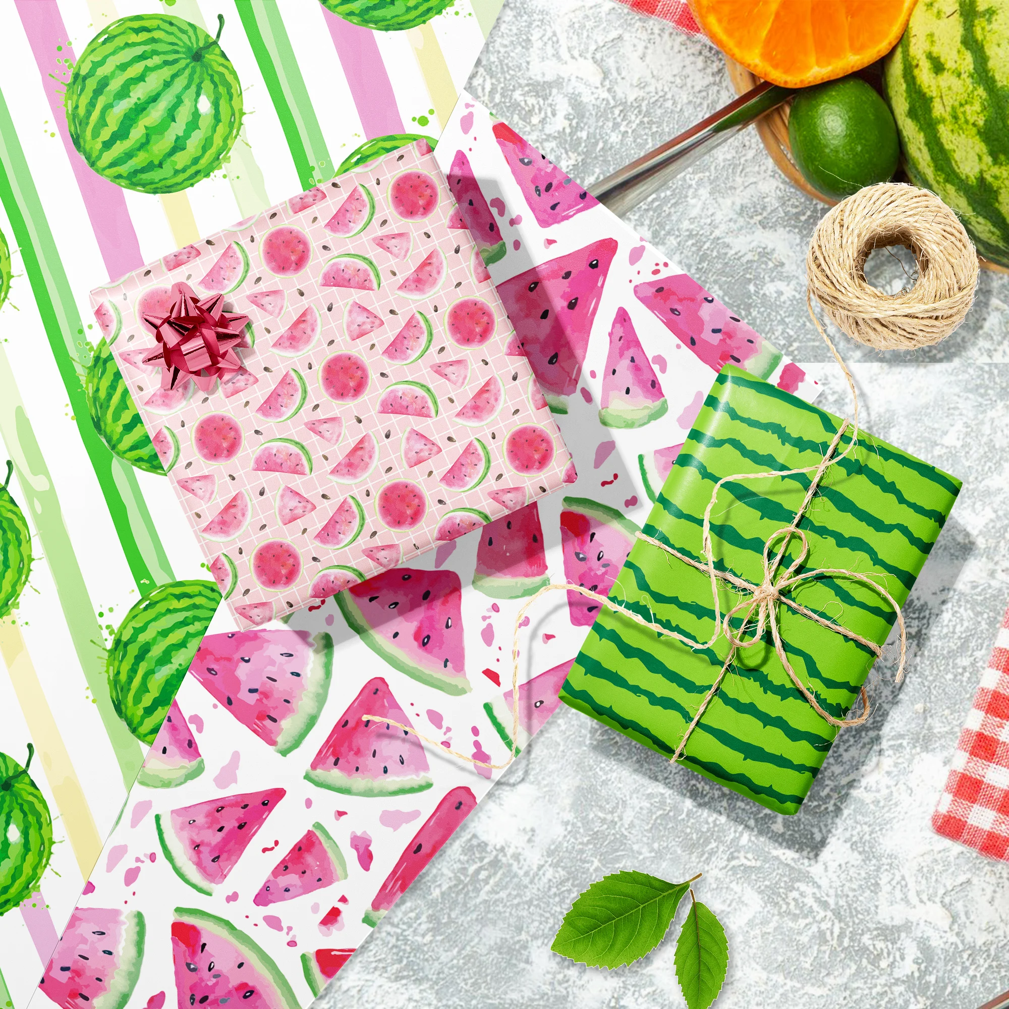 12 шт. декоративная бумага для упаковки подарков