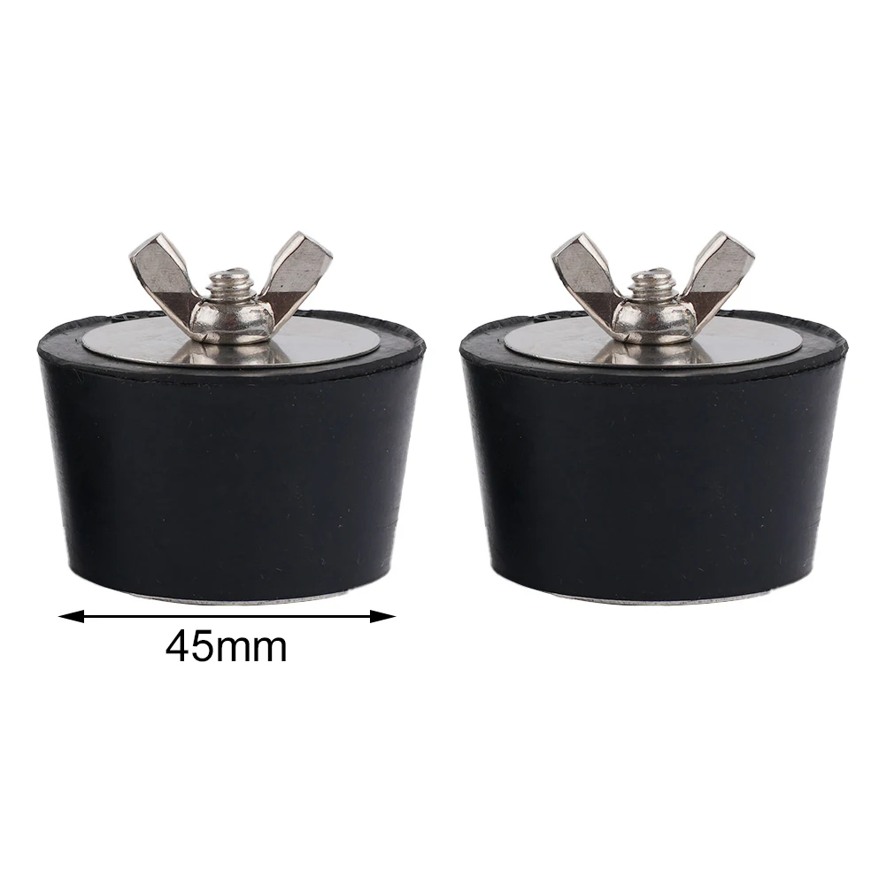 

2 Pcs Pool Winter Closure Set Expansion Plugs 45mm For Skimmer Winter Plug For Inlet Nozzles Pool Equipment Parts Accessories