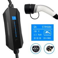 ev charger upgraded portable ev charging cable station electric vehicle charger morec 32 amp level 2