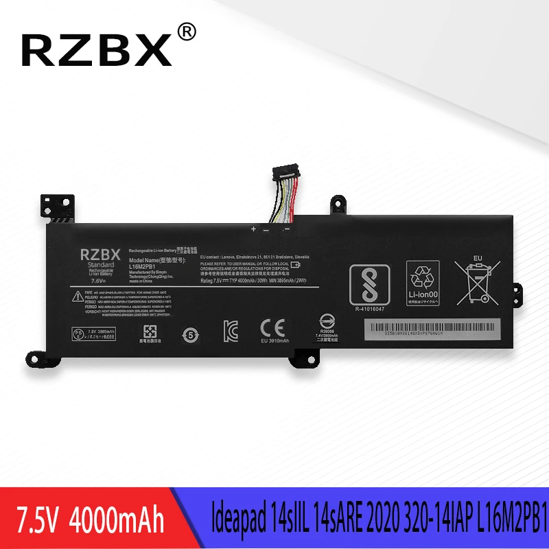 

Аккумулятор RZBX для ноутбука Lenovo Ideapad 14sIIL 14sARE 14sIML 15sIML 15sARE 15sIIL 2020 XiaoXin-14IWL/14API QC 2019 L17M2PB7/L2PF1
