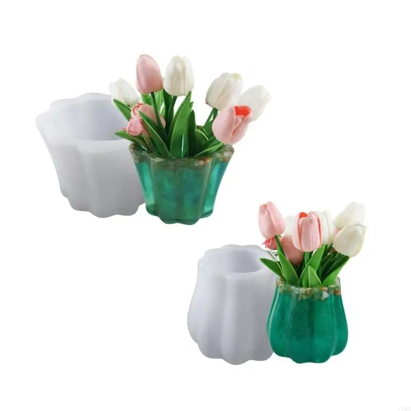 Кружев шнур с волнкой цветочной сеялки Силиконовая плесень бетонная цементная