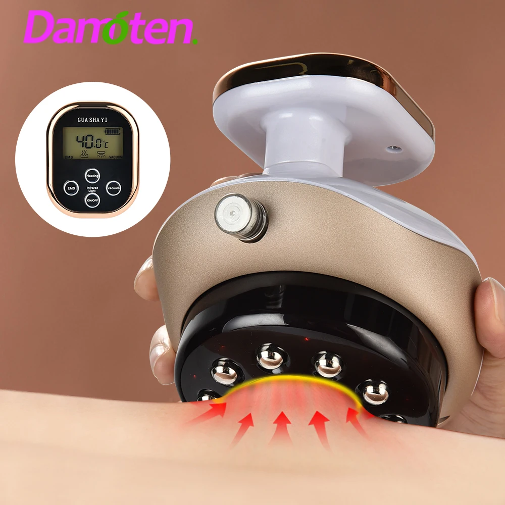 

Vacuum Massage Cupping Anti-Cellulite Slimming Suction Cup Infrared Heating Scraping Guasha Therapy Body Detoxification Care