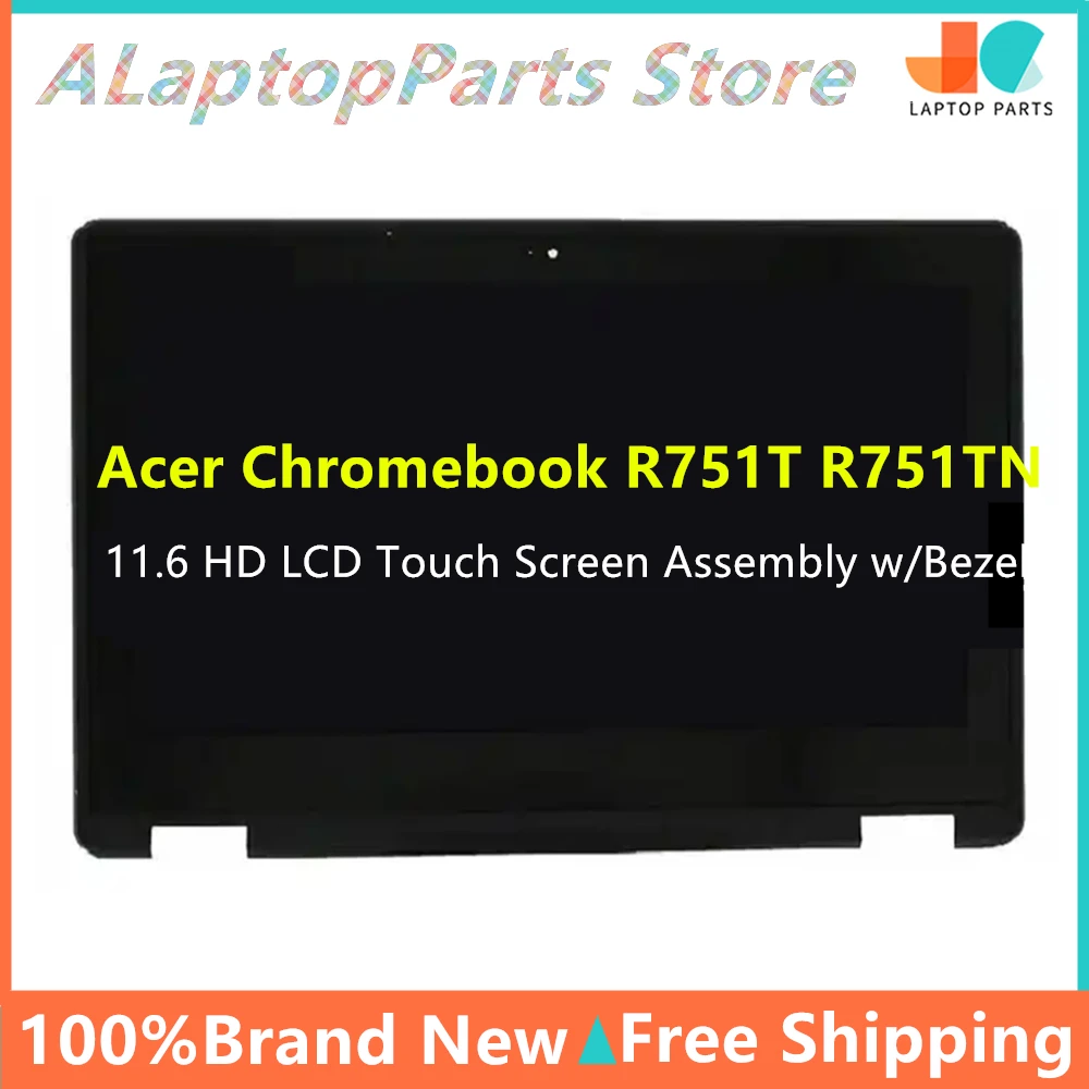6M.GNJN7.001 11 6-дюймовый HD 40 контактов для Acer Chromebook R751T R751TN ЖК-сенсорный экран в сборе с