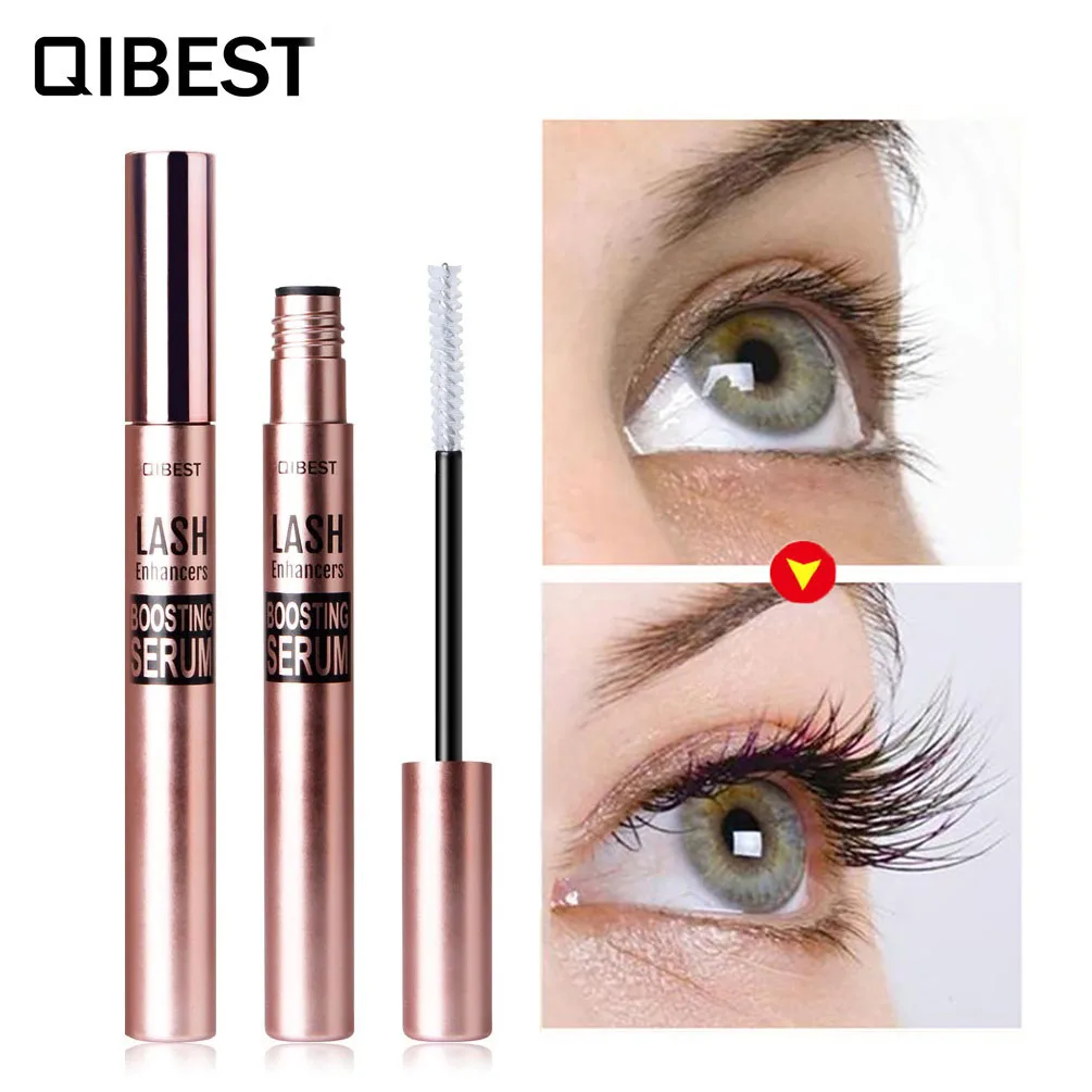 

QIBEST Eyelash Growth Serum Moisturizing Eyelash Nourishing Essence For Eyelashes Enhancer Lengthening Thicker Eyelash Makeup