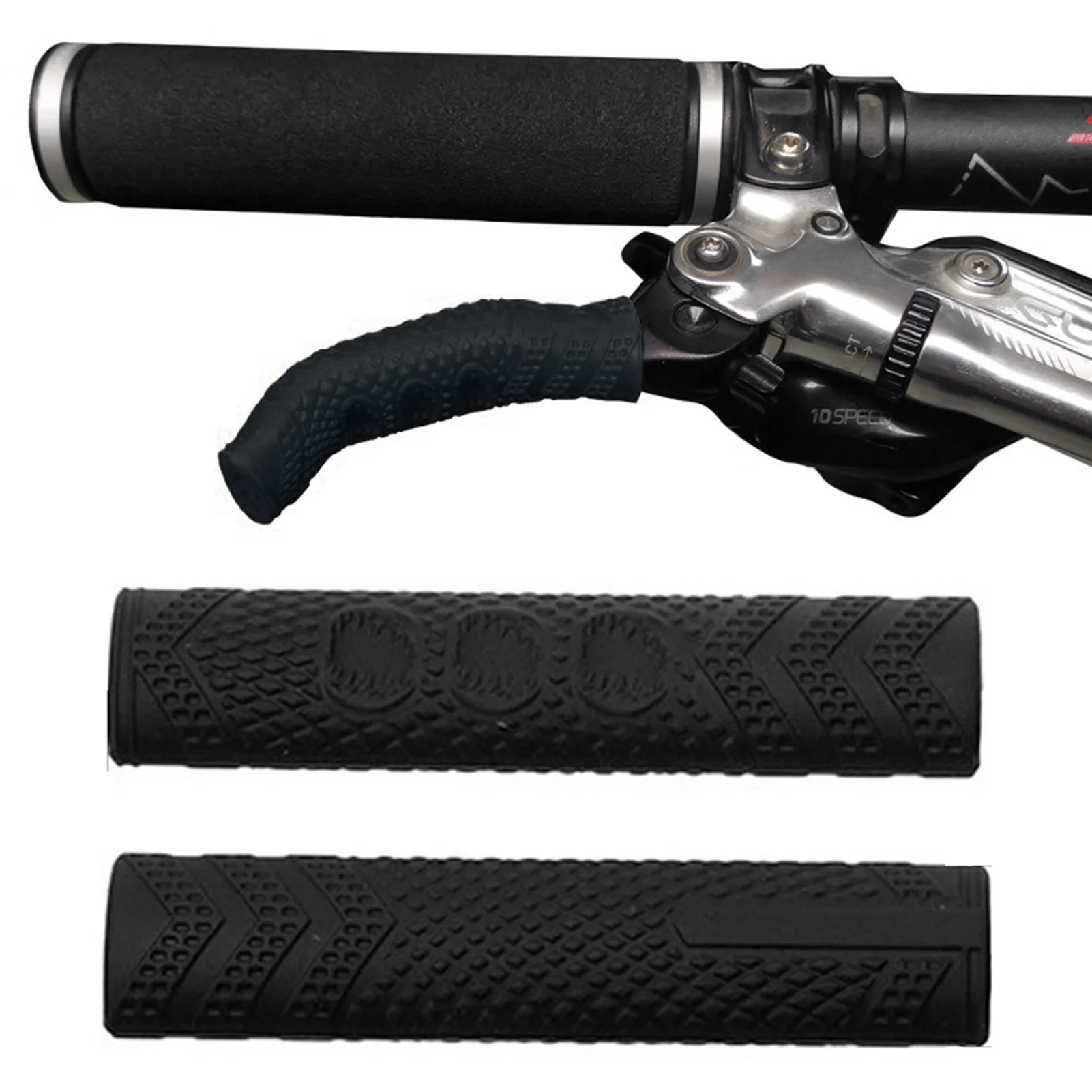 

1 Pair Universal Bicycle Handlebar Grip Brake Clutches Lever Cover Protector Soft Rubber Bar Brake Handle Silicone Sleeve