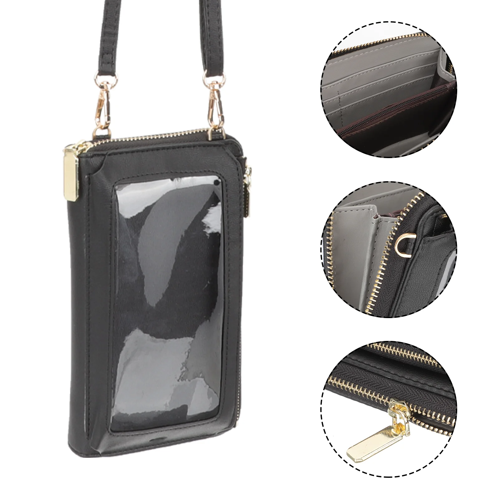

Phonewomen Pouch Purse Cell Storage Outdoortouch Screen Walletcards Fashioncrossbody Wristlet Waist Pouches