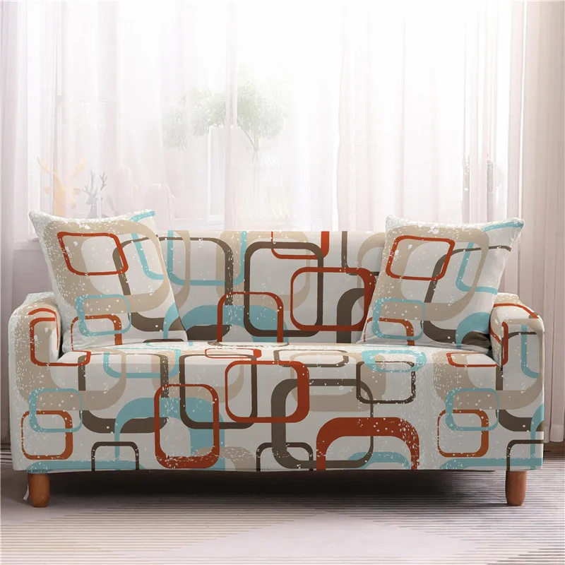 

Geometric Cheap Sofa Cover Stretch Couch Covers Bench Cover Love-seat Sofa Bed Cover Anti-pets Funiture All Warp Sofa Towel